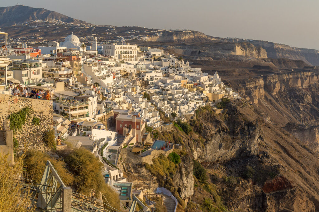 santorini fira view